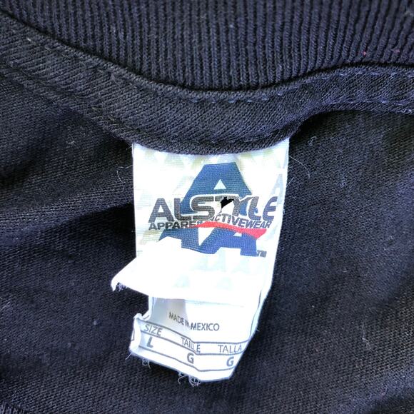 “We Are Towson” Men’s Black Alstyle Short Sleeve T-Shirt Large - Picture 4 of 7